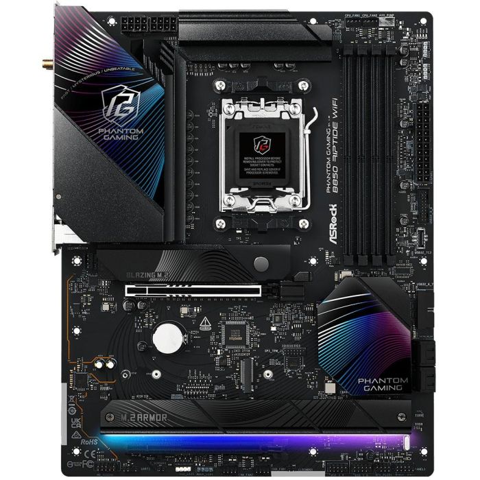 ASRock B850 Riptide WiFi Placa Base AMD AM5 Ryzen 7000/8000/9000 Series DDR5 Wi-Fi 7 1 ASRock B850 Riptide WiFi Placa Base AMD AM5 Ryzen 7000/8000/9000 Series DDR5 Wi-Fi 7 1