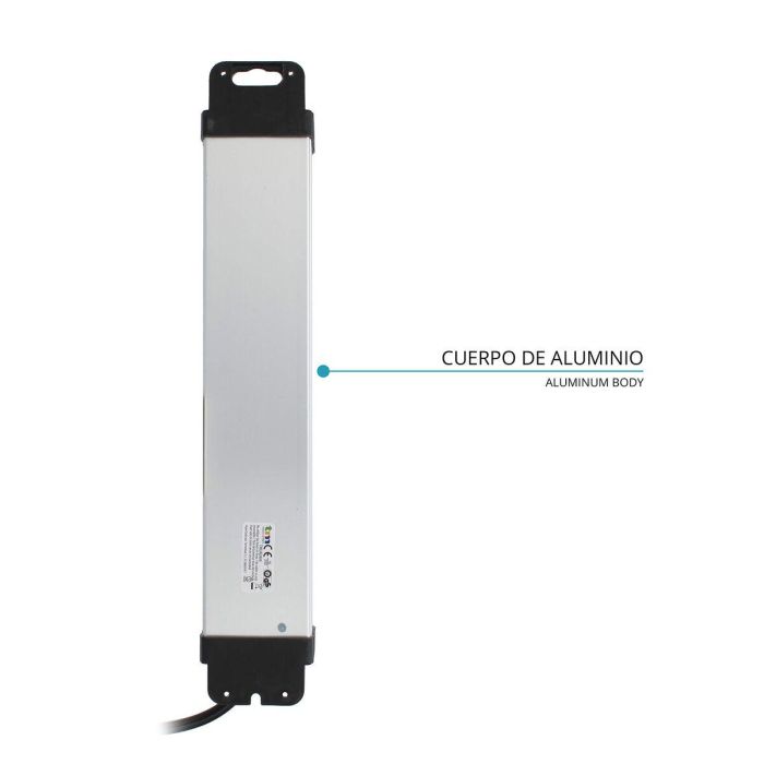 Regleta Enchufes 4 Tomas con interruptor TM Electron TMUAD404 8