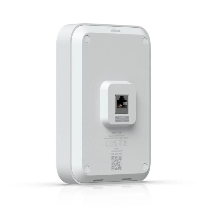 Ubiquiti AP WiFi 7 Montaje Pared, 4 Spatial Streams, 115 m2, 3x 2.5 GbE RJ45 PoE, Switch Integrado para Hostelería 3