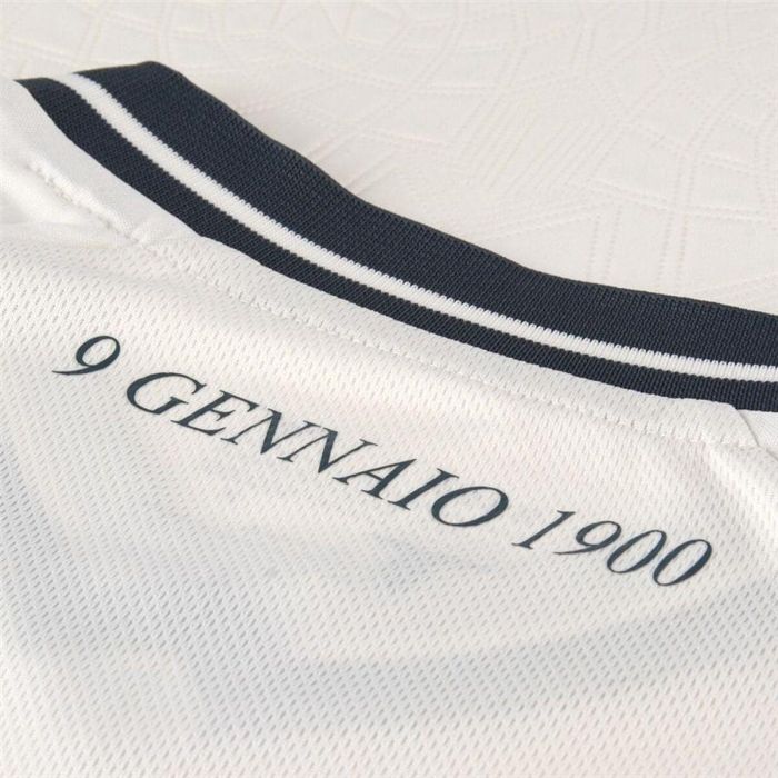 Camiseta de Fútbol de Manga Corta Hombre Mizuno Lazio Away Blanco 11-12 Años