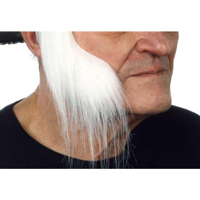 Patillas blancas adulto talla única Patillas blancas adulto talla única