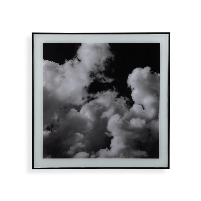 Cuadro Cristal Nubes 50X50 Versa (2 Unidades) Cuadro Cristal Nubes 50X50 Versa (2 Unidades)