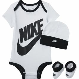 Conjunto Deportivo para Bebé Nike Futura Logo Blanco
