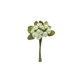 Bolsa 12 Mini Flores Pomos Rosa C/Pis Verde Precio: 5.94999955. SKU: B14NHPEAGW