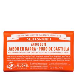 Pastilla de Jabón Dr Bronner's 140 g Árbol de té Precio: 7.95000008. SKU: B19764NX2R