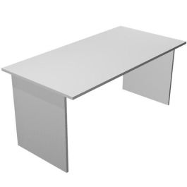 Artexport Mesa escritorio presto 140 con patas panel laterales tablero de 22mm gris Precio: 141.9500005. SKU: B1HTFGH5PA