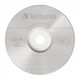 CD-R Verbatim Music CD-R 700 MB Negro (10 Unidades)