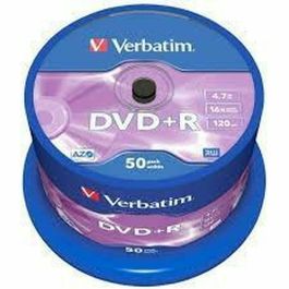 DVD+R Verbatim VB-DPR47S3A 50 Unidades Precio: 34.95000058. SKU: S8419650