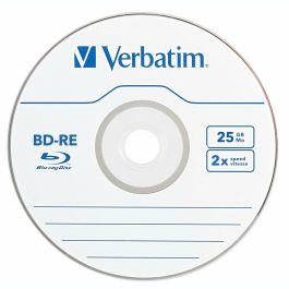 Blu-ray BD-RE Verbatim Datalife 5 Unidades 25 GB 6x
