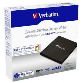 Verbatim External Slimline Blu-ray writer, USB 3.1 Gen 1 Type C Verbatim External Slimline Blu-ray writer, USB 3.1 Gen 1 Type C Precio: 166.50000026. SKU: B1AD6CZKF8