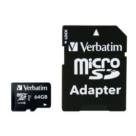 Tarjeta de Memoria Micro SD con Adaptador Verbatim 44084