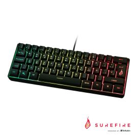 Verbatim Teclado Gaming Kp-X1 60% Cable Usb Retroiluminado Led Rgb Qwerty Español Abs Negro Verbatim Teclado Gaming Kp-X1 60% Cable Usb Retroiluminado Led Rgb Qwerty Español Abs Negro