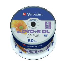 DVD-R Verbatim 97693 50 uds 8,5 GB (50 Unidades) Precio: 63.9500004. SKU: B183D3QENW