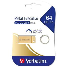 Memoria USB Verbatim Executive Dorado 64 GB Precio: 12.94999959. SKU: S8419758