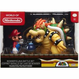 Figura nintendo mario 6 cm vs. bowser diorama. Precio: 34.9932. SKU: B1B4HMD6PV