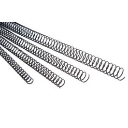 Espirales para Encuadernar Fellowes 5111501 Metal Negro Ø 32 mm