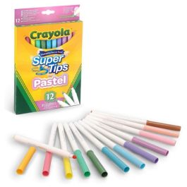 Set de Rotuladores Pastel Crayola Lavable (12 uds)