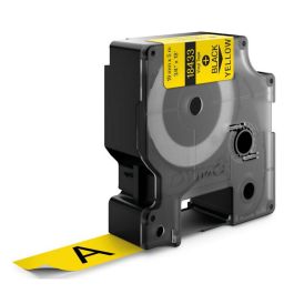Dymo Rhino cinta de etiquetas industrial adhesiva id1-19, negro sobre amarillo de 19mmx3´5 m, nylon flexible (s0718470) Precio: 20.9500005. SKU: B14M66WL2C