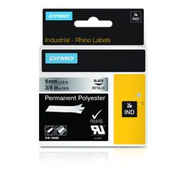 Dymo Rhino Cinta Id1-9, Negro Sobre Gris Metálico Plata, 9 mmx5´5M, Poliéster S0718170 Precio: 18.49999976. SKU: B1HAJ2BRH3