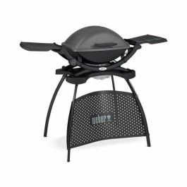 Weber Q2400 Barbacoa eléctrica con soporte - Grid de acero de 55x39 cm - Cubierta con reflector de calor - Gris Weber Q2400 Barbacoa eléctrica con soporte - Grid de acero de 55x39 cm - Cubierta con reflector de calor - Gris