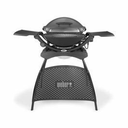 Weber Q2400 Barbacoa eléctrica con soporte - Grid de acero de 55x39 cm - Cubierta con reflector de calor - Gris Weber Q2400 Barbacoa eléctrica con soporte - Grid de acero de 55x39 cm - Cubierta con reflector de calor - Gris