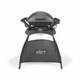 Weber Q2400 Barbacoa eléctrica con soporte - Grid de acero de 55x39 cm - Cubierta con reflector de calor - Gris Weber Q2400 Barbacoa eléctrica con soporte - Grid de acero de 55x39 cm - Cubierta con reflector de calor - Gris