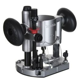 Makita RT0702CX2J Fresa Multifunción 710W con Velocidad Ajustable y Arranque Suave, 10000-34000 RPM