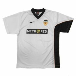 Camiseta de Fútbol de Manga Corta para Niños Valencia C.F. Home 01/02 Metrored