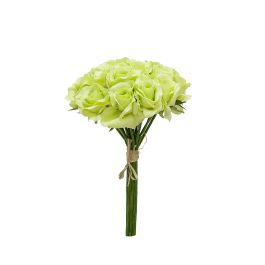 Flor Artificial Bouquet Rosas Verde Tela Precio: 6.95000042. SKU: B13LLMXGL4