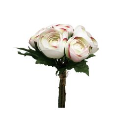 Flor Artificial Bouquet Ranunculo Blanco Tela Precio: 3.58999982. SKU: B1BE9XXW75