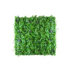 Jardín Vertical Artificial Variada Hoja Lila Anti-UVA Verde Plástico Precio: 91.95000056. SKU: B1BKJPR6BV