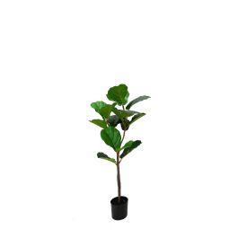 Planta Artificial Ficus Lyrata 100 cm Verde Tela