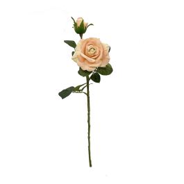 Flor Artificial Vara de Rosa Salmón Salmon Tela Precio: 2.50000036. SKU: B1924R9HFK