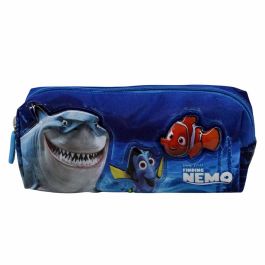 Estuche Portatodo Cuadrado Sea Disney Buscando a Nemo Azul