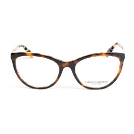 Montura de Gafas Mujer Carolina Herrera VHN579C SHINY OPAL BROWN_WHITE HAVANA
