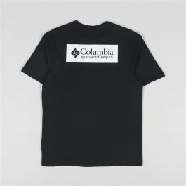 Camiseta de Manga Corta Hombre Columbia Negro