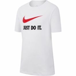 Camiseta de Manga Corta Infantil Nike Sportswear Blanco