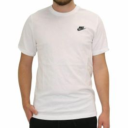 Camiseta de Manga Corta Hombre Nike AR4997 101 Blanco Hombre