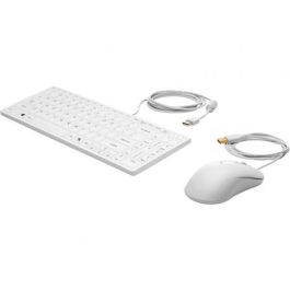 Teclado y Ratón HP Healthcare/ Blancos Precio: 179.6850003993. SKU: B12LSPS77C