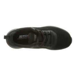 Zapatillas de Mujer para Caminar Skechers BOBS SQUAD TOUGH TALK 32504 Negro 36