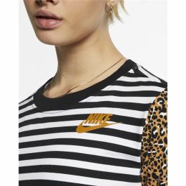 Camiseta de Manga Larga Mujer Nike Animal Print