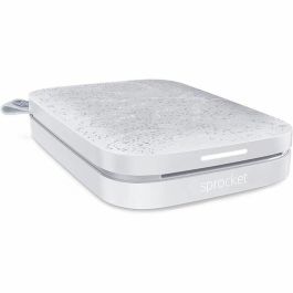 HP Sprocket Printer 200 - Impresora instantánea de 5 x 7,6 cm - 40 segundos - Impresión sin bordes - Blanco