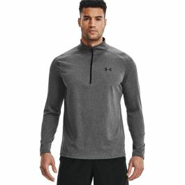 Camiseta de Manga Larga Hombre Under Armour Tech™ ½ Zip Gris oscuro Precio: 43.79000043. SKU: S6464799