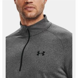 Camiseta de Manga Larga Hombre Under Armour Tech™ ½ Zip Gris oscuro