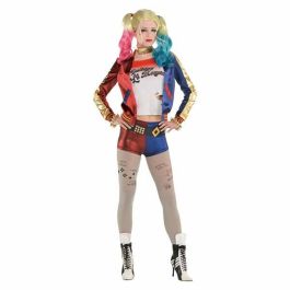 Disfraz para Adultos Harley Quinn Suicide Squad 4 Piezas