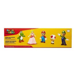Set de Figuras Super Mario Mario and his Friends 5 Piezas