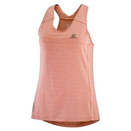 Camiseta de Tirantes Mujer Salomon XA Tank Brick Dust Rosa