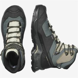 Botas de Montaña Salomon Quest Element Gore-Tex Mujer Gris