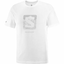 Camiseta Deportiva de Manga Corta Salomon Outlife Logo Blanco