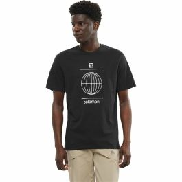Camiseta Deportiva de Manga Corta Salomon Outlife Summer Negro
